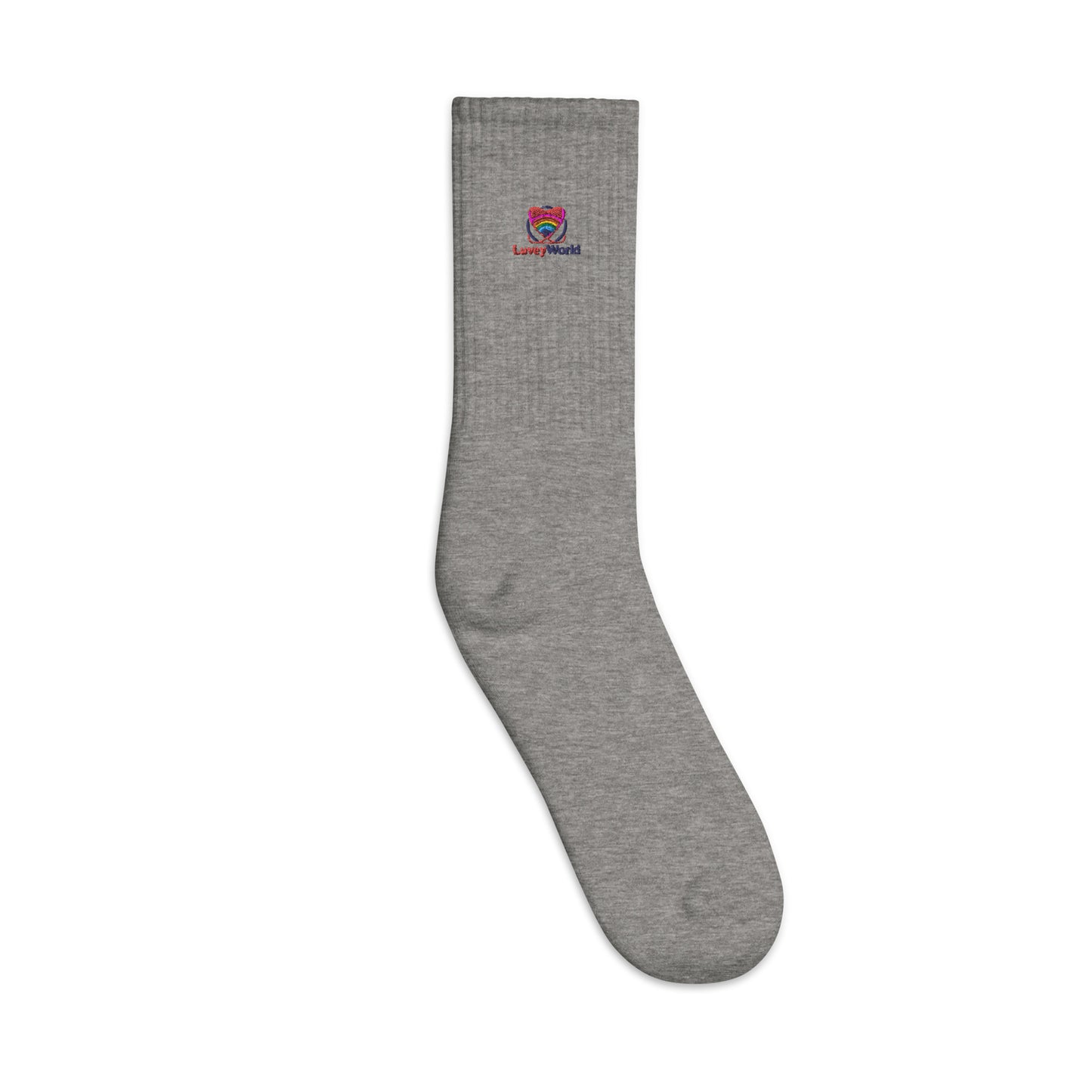 LuveyWorld bestickte Socken