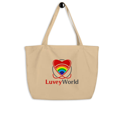 LuveyWorld Large organic tote bag